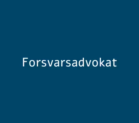 forsvarsadvokat
