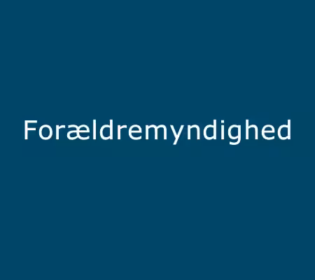 forældremyndighed