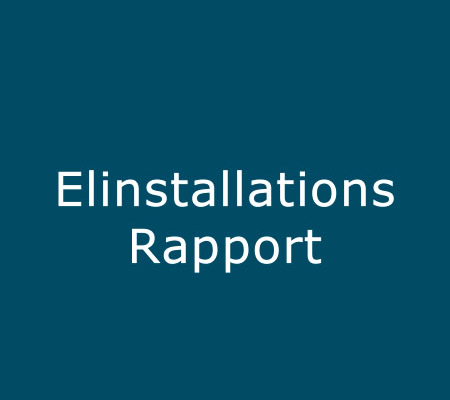 elinstallationsrapport