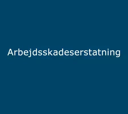 erstatning arbejdsskade