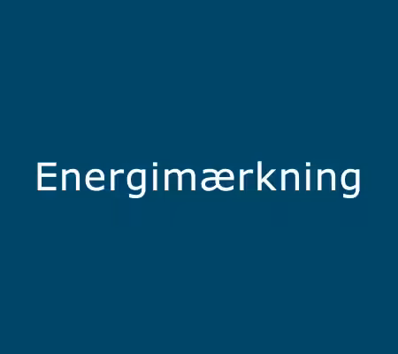 energimærkning af bolig
