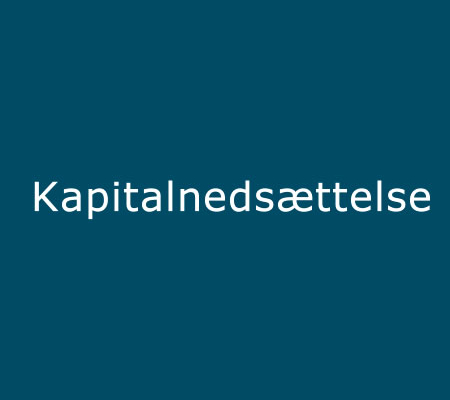 kapitalnedsættelse dansks elskab