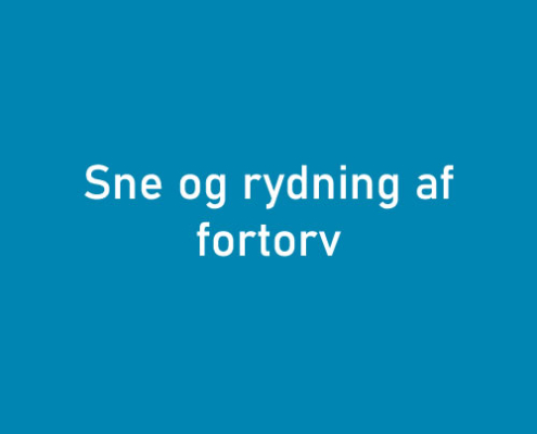 snerydning lovgivning for boligejer